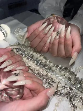 ロング nail salon Emu所属・【Emu】 MOMOKAのネイルデザイン