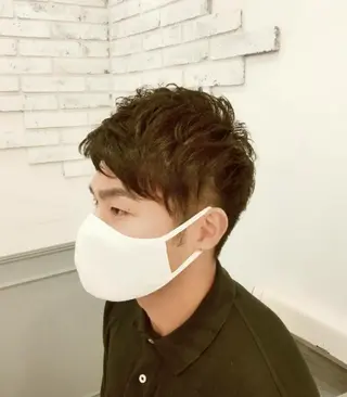 ショート メンズ 菅原 綾のヘアスタイル