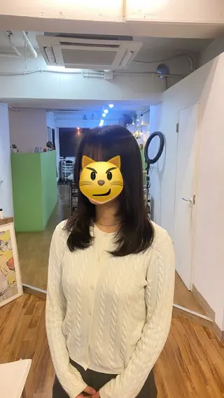 セミロング ヘアアレンジ 🌱エシカル🌱 松原大将のヘアスタイル