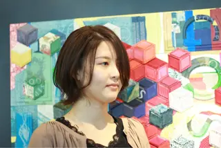 ミディアム カラー GOSSIP所属・GOSSIP信国 瑞絵のヘアスタイル