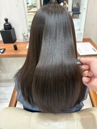 ロング 髪質改善×レイヤー 高嶋のヘアスタイル