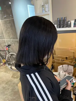 ミディアム daiki 原宿のヘアスタイル