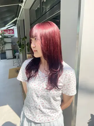 ロング HARUKA /透明感カラーのヘアスタイル