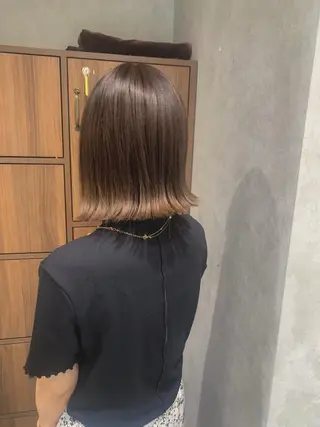 ミディアム カラー stylist  ＊ mahoのヘアスタイル