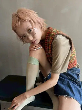 ブリーチ/ハイトーン 心斎橋/honokaのヘアスタイル