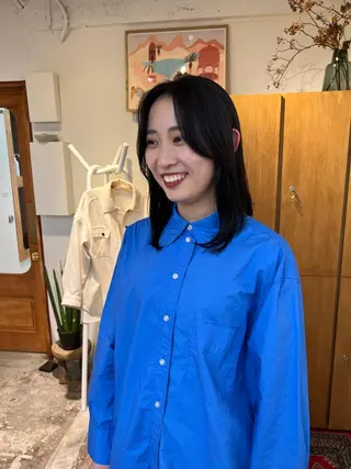 カラー aiko【艶カラー ・ミニモ年内で終了】のヘアスタイル