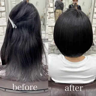 ショート I see所属・I see/天王寺/ 髪質改善/本田 唯のヘアスタイル