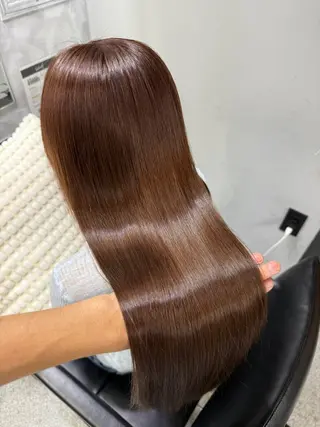 セミロング カラー ヘアアレンジ エクステ/髪質改善 🖤RYUSEI🖤のヘアスタイル