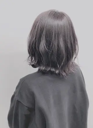 ミディアム メンズレディース お任せください伊織のヘアスタイル