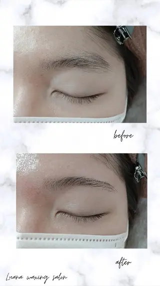 アイブロウ Luana waxing salon所属・Luana wax 🐚根本のエステ・リラクイメージ