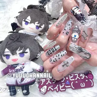 ネイル 痛ネイル🩷渋谷 🧸Yunaのネイルデザイン