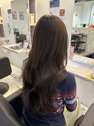 ロング カラー 透明感カラー/大阪 Rieのヘアスタイル