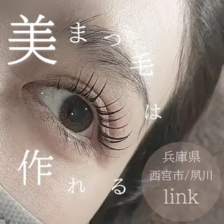 マツエク・マツパ nail&eyelash link所属・link 夙川のマツエク・マツパデザイン