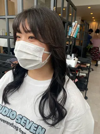 ロング カラー Dxxxx III所属・女性目線の大人 メンズ*Ayakaのヘアスタイル