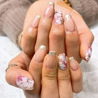 ネイル ⭐︎休業中の練習⭐︎ JNA認定講師髙橋のネイルデザイン