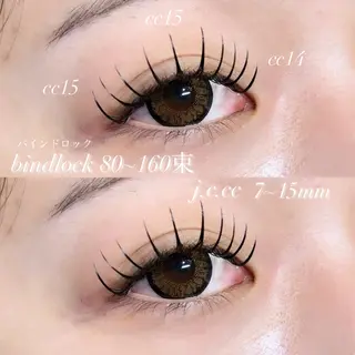 マツエク・マツパ sour~trois kokonoのマツエク・マツパデザイン