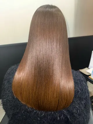 ロング カラー 髪質改善【due hair】砂川 翔のヘアスタイル