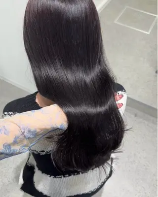 ロング miku/ラベンダー 透明感カラー🪻❤︎のヘアスタイル