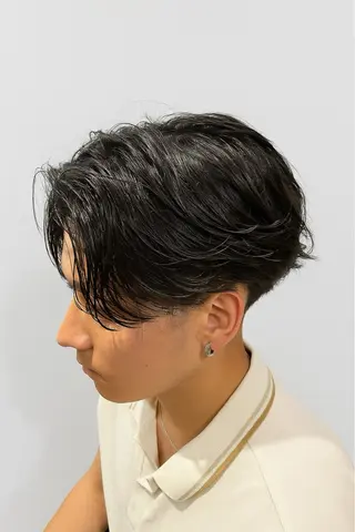 メンズ フェザーパーマ職人 🪽yutoのヘアスタイル