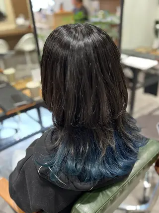 ロング 韓国風レイヤー ∕ 大隣 里桜のヘアスタイル