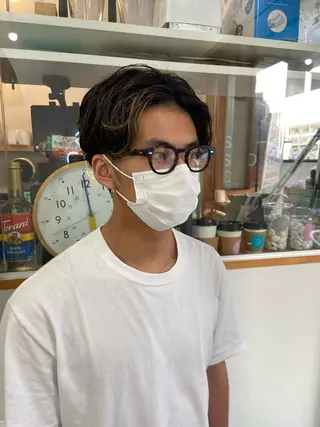 メンズ SUNC🍀大熊 花奈絵🍀のヘアスタイル