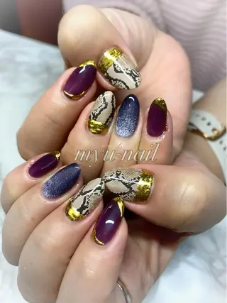 ネイル ホームサロン myu-nailのネイルデザイン