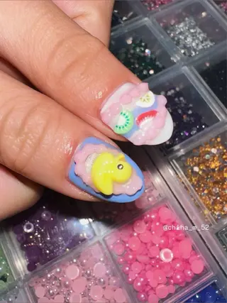 ネイル チハル ミチハタのネイルデザイン