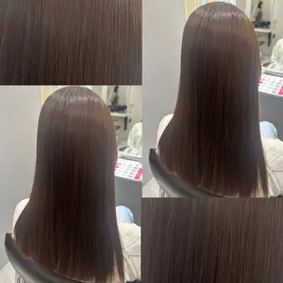 ミディアム カラー 艶カラー🫧髪質改善 Bonheur辻結凪のヘアスタイル