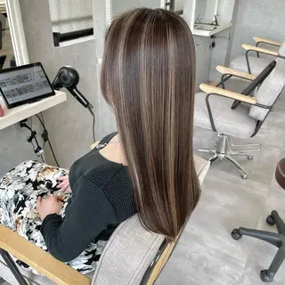 ミディアム mood tatemachiのヘアスタイル