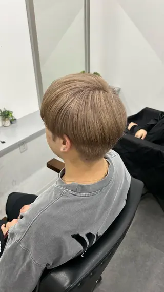 カラー メンズ SOYON所属・艶髪✖️ハイトーン 🫧YURIA🫧のヘアスタイル