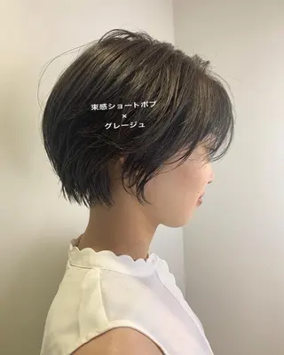 ショート カラー SALOWIN神戸三宮店所属・【美髪を叶える】中谷 彰宏（アキ)のヘアスタイル