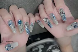 ネイル Spiky とうげ ふうかのネイルデザイン