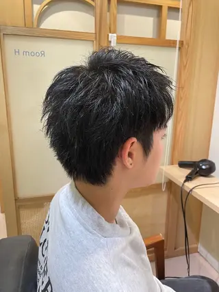 ショート メンズ メンズパーマ特化型 ✂️Yusuke✂️のヘアスタイル