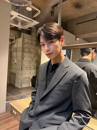 ショート パーマ メンズ メンズ/佐藤 恒輝のヘアスタイル