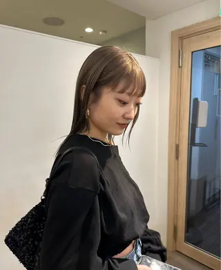 ミディアム カラー 梅田/柔らかカラー/ オオハシ リナコのヘアスタイル