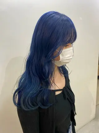 ロング カラー k-two ウエダカナミ🎀のヘアスタイル