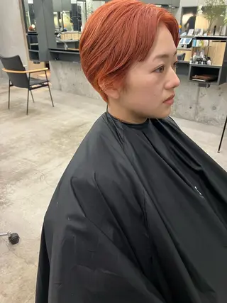ショート 似合わせカットカラー 👩MINAのヘアスタイル
