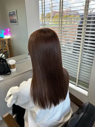 ロング カラー THEOFFSHORE所属・Suzuki Maoのヘアスタイル