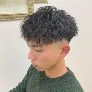 パーマ メンズ 年間2000名担当◎ パーマ職人/仲原佑樹のヘアスタイル