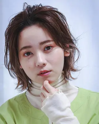 ショート パーマ 似合わせカット 田島智美のヘアスタイル