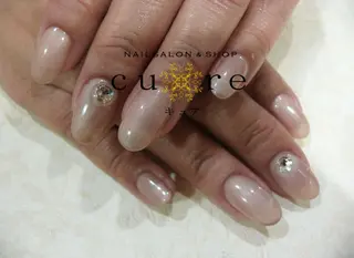 ミディアム ネイル ネイルサロン Cureのネイルデザイン