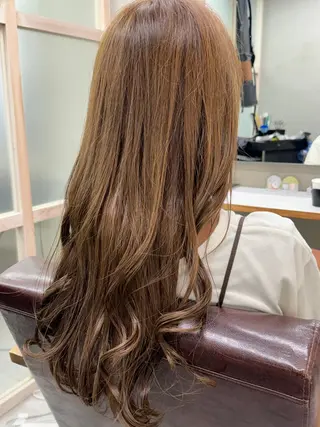 ロング 新宿 /髪質改善/ 縮毛矯正/ヒュウガのヘアスタイル