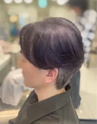 メンズ センターパート 川島爽楽のヘアスタイル