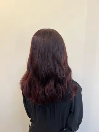 ロング カラー 丸田 美沙希のヘアスタイル