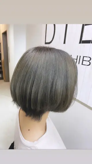 ショート カラー ヘアアレンジ DIECESHIBUYA.所属・メンズ似合わせ/ ビジネスヘア/比嘉のヘアスタイル