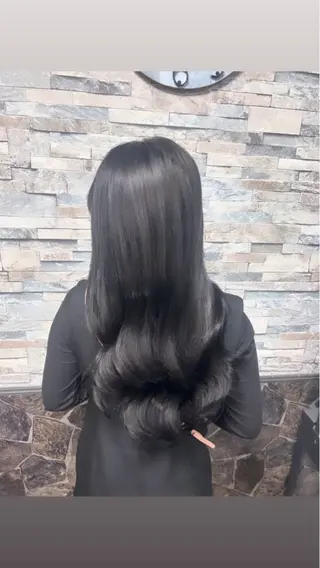 ロング カラー tace新宿 めいのヘアスタイル