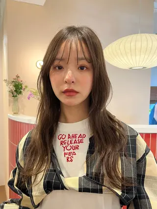 セミロング 🫧レイヤー/暖色 /ベージュMAI🫧のヘアスタイル