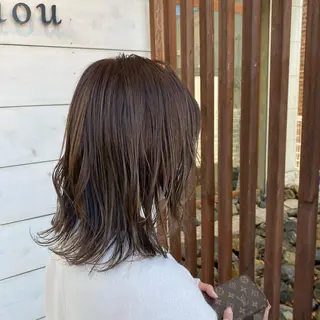 ミディアム ému エミュ　hair &spa所属・近藤 みゅうまのヘアスタイル