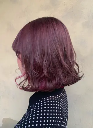 ミディアム カラー Nanase ♡のヘアスタイル
