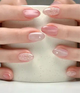 ネイル ETELUNA Nail 銀座店【パラジェル/フィルイン/チップスカルプ/マグネット/ニュアンス】所属・周 テイのネイルデザイン